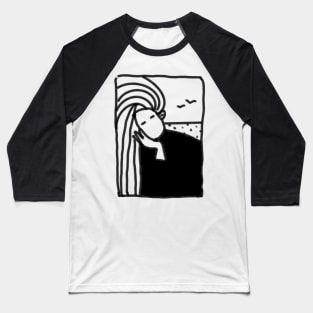 Sea woman Baseball T-Shirt